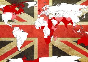 The Sun never sets on the British Empire