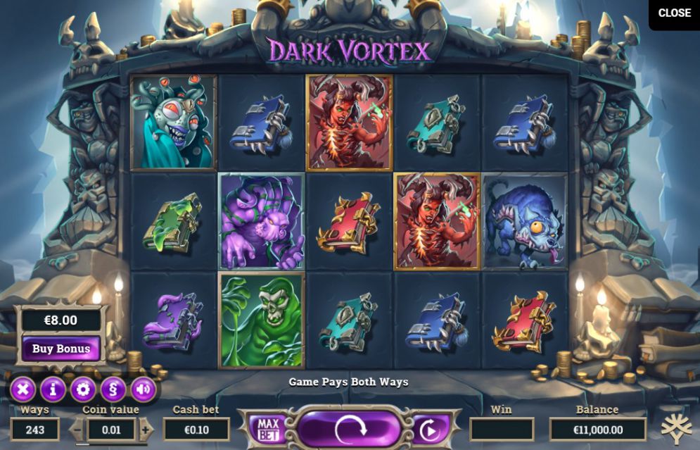 Dark Vortex Slot Review